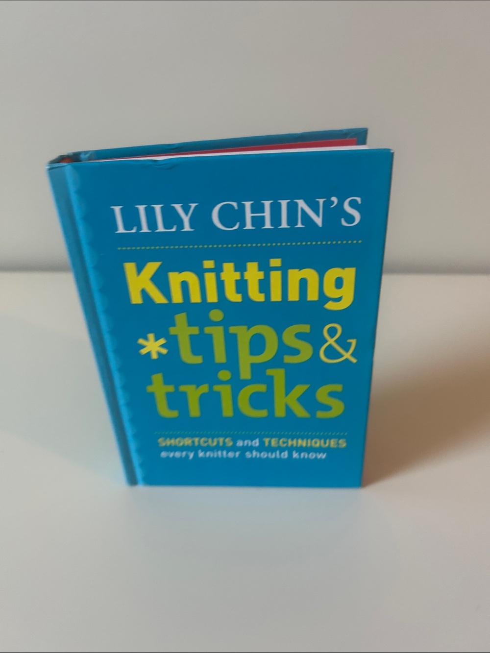 Lily Chin's Knitting Tips & Tricks - Teal Cover